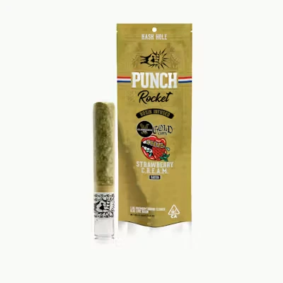 Punch Edibles & Extracts - [Punch] Infused Pre-roll - 1.6g - Strawberry C.R.E.A.M x Papaya Bomb (H) Main Image