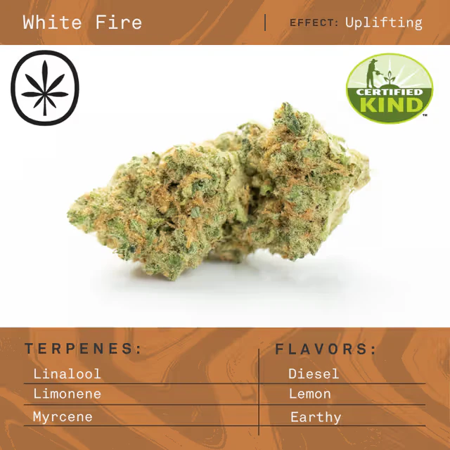 Apothecare - White Fire OG (Pre-Pack Eighth) Main Image