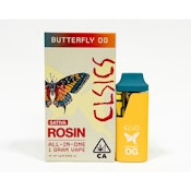 AIO - Butterfly OG (Solventless) - 1g (S) - CLSICS