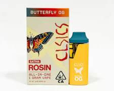 CLSICS Live Rosin All In One 1g Butterfly OG