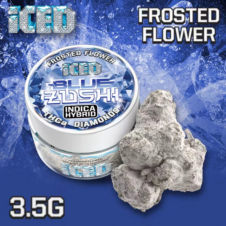 ICED - [Iced] Infused Flower - 3.5g - Blue Zushi (I) Main Image