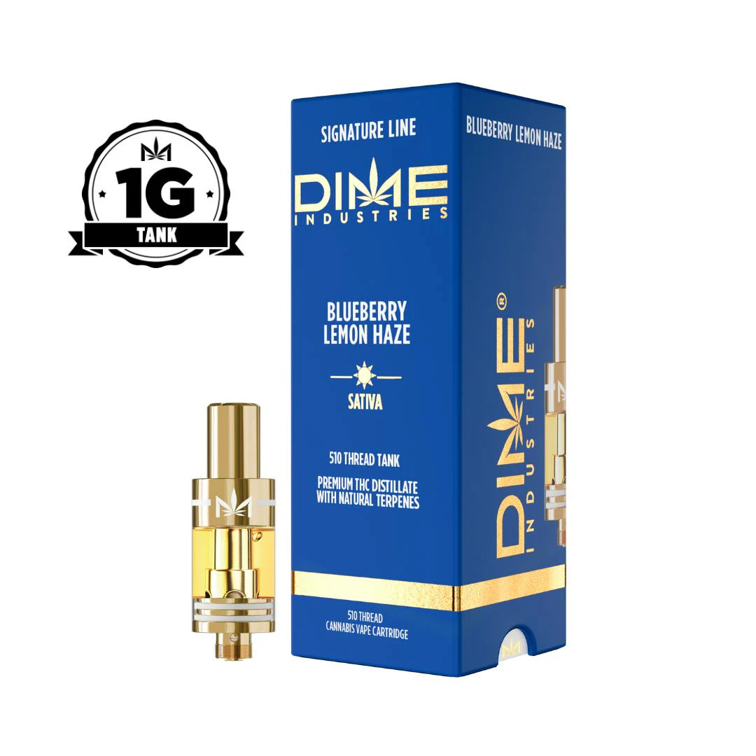 Dime Industries - Dime Industries - Cartridge - Distillate - Blueberry Lemon Haze - 1g Main Image