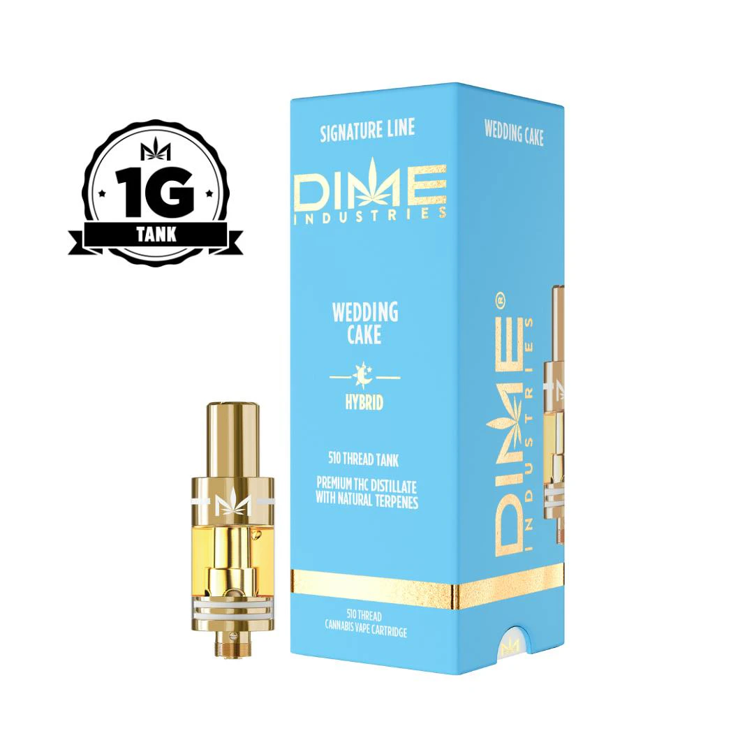 Dime Industries - Dime I Vape Cartridge | Signature Line | Wedding Cake | 1g Main Image