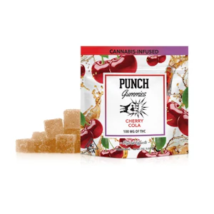 Punch - [Punch] THC Gummies - 100mg - Cherry Cola (H)