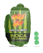 Jungle Juice-Gummies-Green Apple-Indica-200mg THC