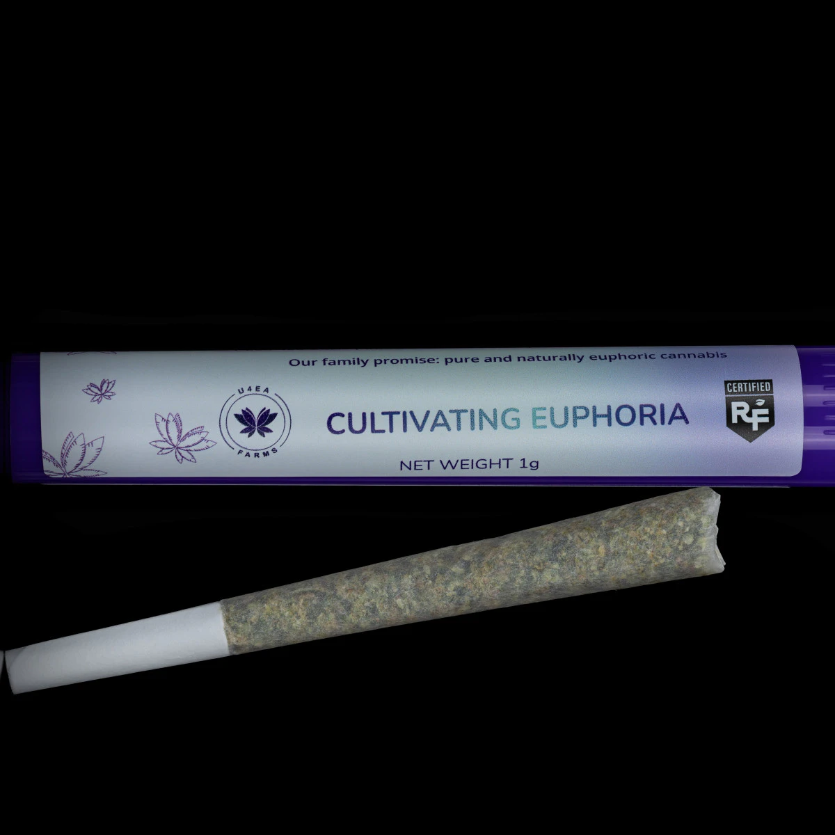 U4EA Farms - Space Dough | 1g Bubble Hash Infused Preroll | TAX INCLD Main Image