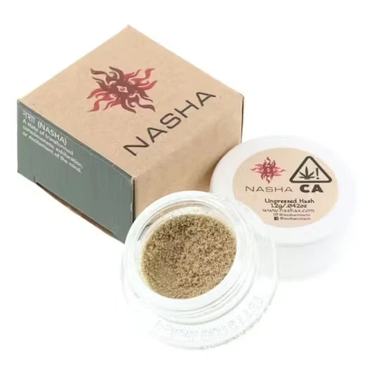 NASHA - Nasha Green Unpressed Hash 1.2g ICC Main Image