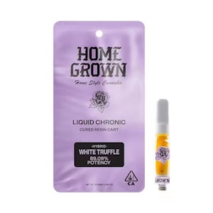 Home Grown - White Truffle 1g Cured Resin Cart - Home Grown