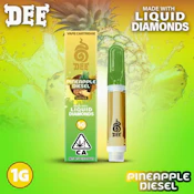 [Dee Thai] Cartridge - 1g - Pineapple Diesel (S)