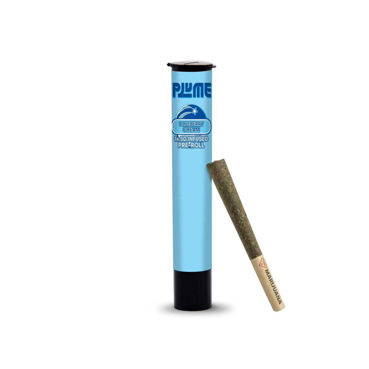 PLUME - PLUME - BLUEBERRY CREAM 0.5 GRAM INFUSED PRE ROLL Main Image