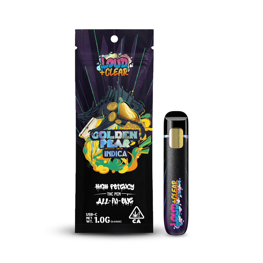 LOUD AND CLEAR - LOUD AND CLEAR | GOLDEN PEAR - AIO | CARTRIDGE | 1G Main Image