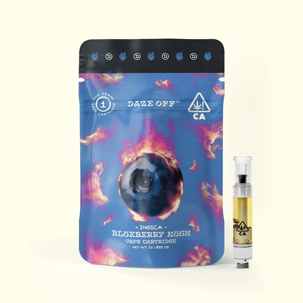 Daze Off - Blueberry Kush (Vape) - 1g (I) - Daze Off Main Image