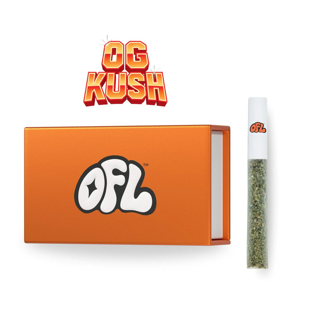 Oakfruitland (OFL) - Oakfruitland 5pk Prerolls 3.5g OG Kush Main Image