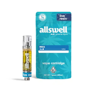 Allswell - RS-11 Live Resin Cart. (1g)