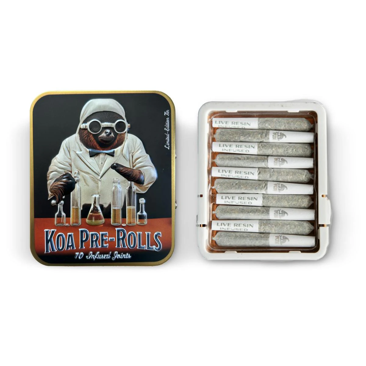 dompen™ & Koa - Koa Infused 10pk Prerolls 3.5g King Louis XIII x Watermelon Main Image