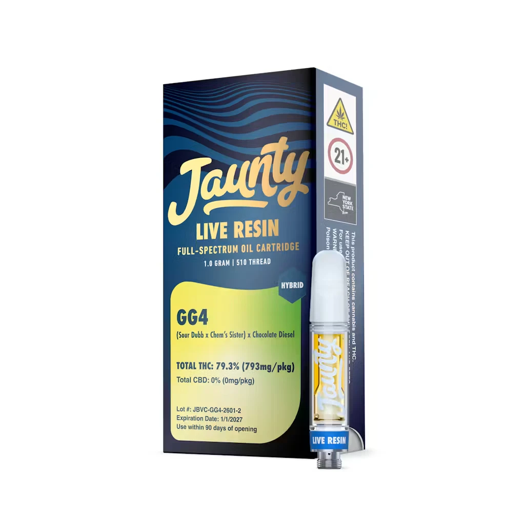 Jaunty - Jaunty | Vape Cartridge | Live Resin | GG4 | 1.0g Main Image