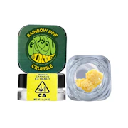 Green Line Crumble 1g Rainbow Drip