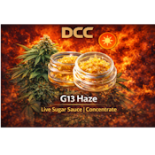 G13 Haze | 2g Live Sugar Sauce | TAX INCLD