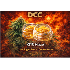 DCC - G13 Haze | 2g Live Sugar Sauce | TAX INCLD