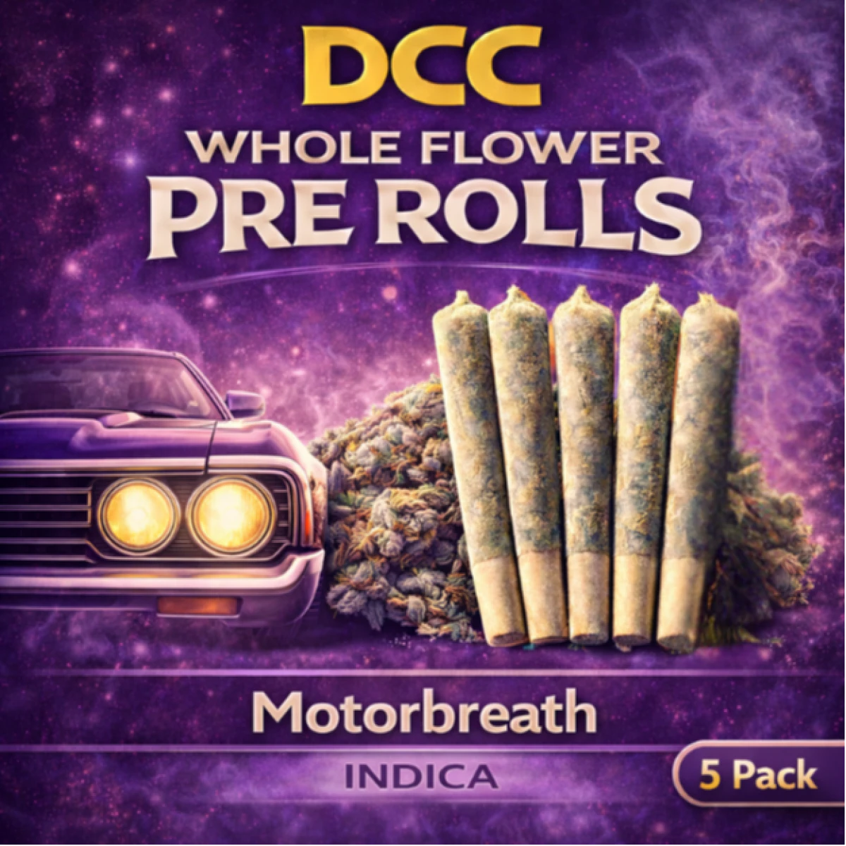 DCC - Motorbreath | 5 x 1g Prerolls | TAX INCLD Main Image