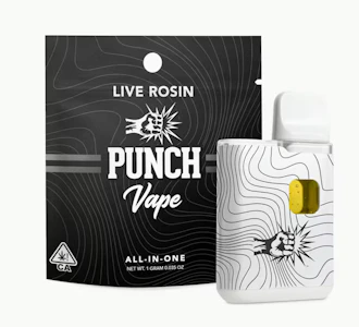 Punch - [Punch] Live Rosin AIO - 1g - Grape Burst (I)