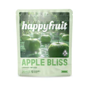 Happy Fruit - Apple Bliss Distillate Gummies 5pk 100mg