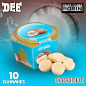 [Dee Thai] Rosin Gummies - 100mg - Coconut Active (S)