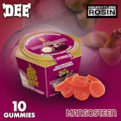 [Dee Thai] Rosin Gummies - 100mg - Mangosteen Reset (H)