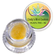 High Falls Canna | Cindys Mint Cookie | 1G Cured Resin