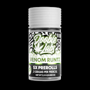 Doobie Labs | Venom Runtz | 2.5G 5PK Prerolls
