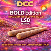 LSD | 2 x 0.5g Diamond Infused Prerolls Bold Edition | TAX INCD