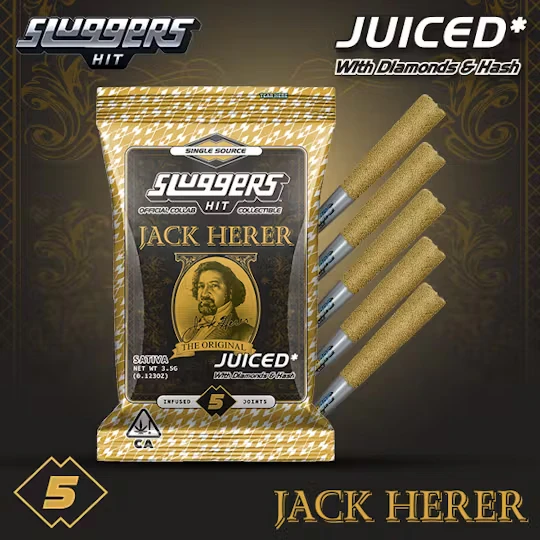Sluggers - Sluggers Infused 5pk Prerolls Jack Herer Main Image