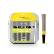 BOUTIQ | Snack Pack | Italian Ice x Mango Melon | 2.5G 5PK Infused Prerolls