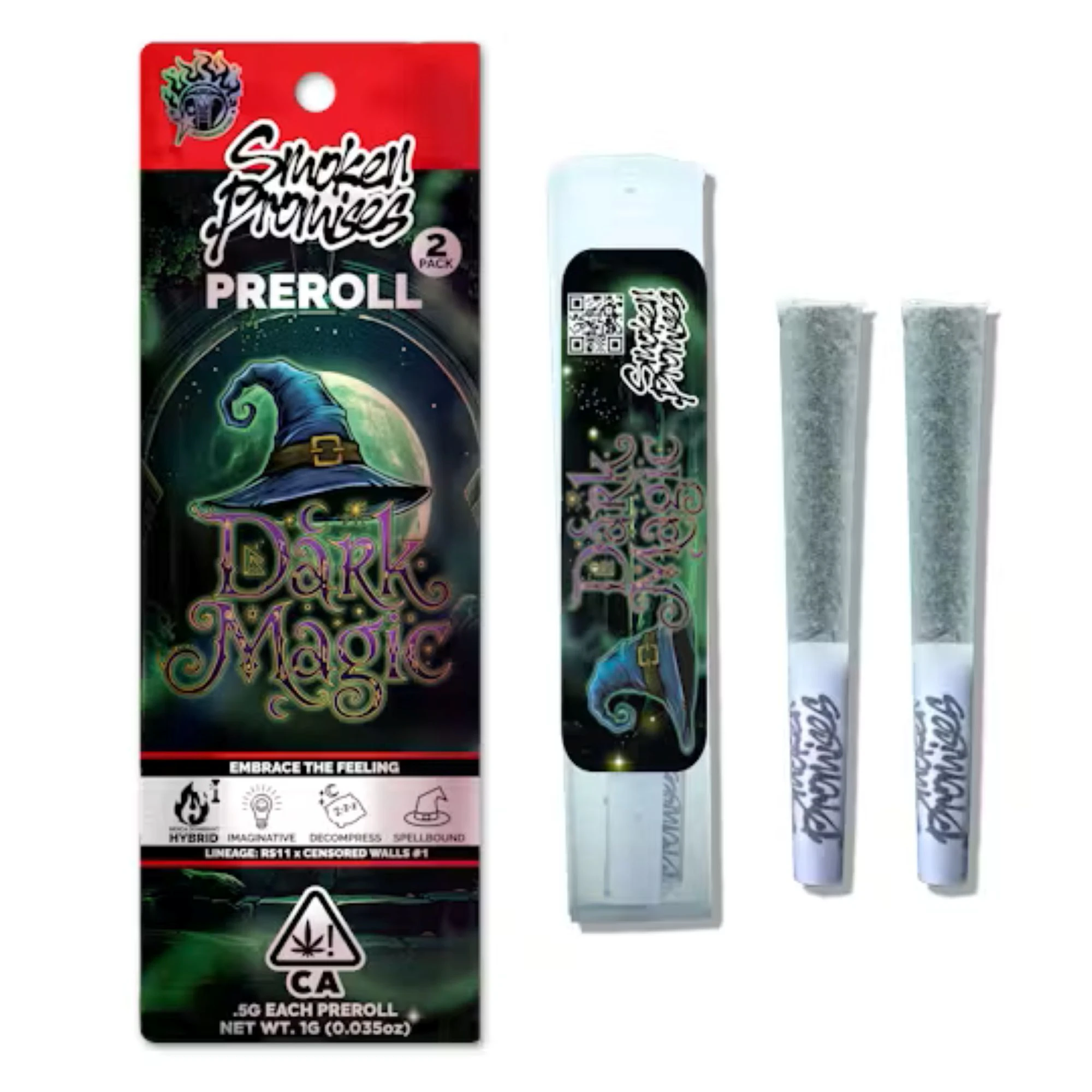 Smoken Promises - Smoken Promises 2pk Prerolls 1g Dark Magic  Main Image