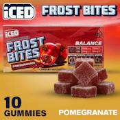 [Iced] Balance Gummies - 100mg - Pomegranate 1:1 CBD