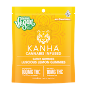 Kanha Nano Vegan Luscious Lemon Sativa Gummies