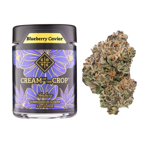 3.5g Blueberry Caviar (Indoor) - Cream of the Crop picture