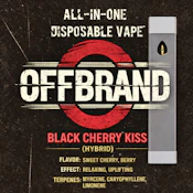 Black Cherry Kiss | 1g Disposable Vape | TAX INCLD