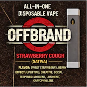 Strawberry Cough | 1g Disposable Vape | TAX INCLD