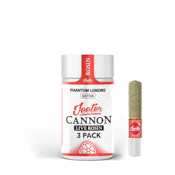 Jeeter Baby Cannon | Phantom Lemons | Rosin Pre-Roll Pack | [1.5g] 3pk | Sativa