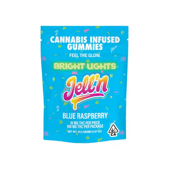 Bright Lights - Bright Lights Jell'n Gummies Blue Raspberry Main Image