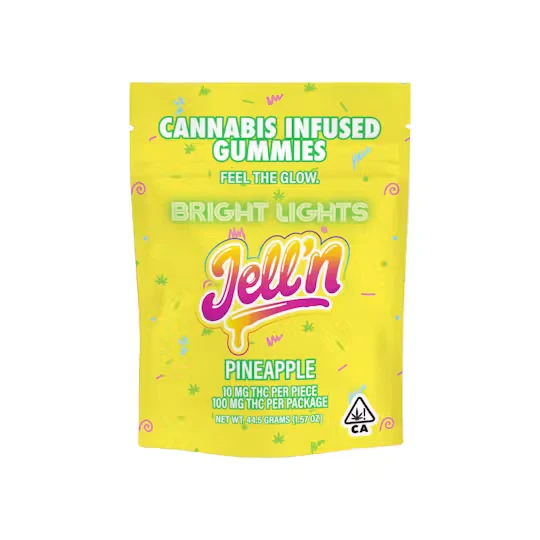 Bright Lights - Bright Lights Jell'n Gummies Pineapple Main Image