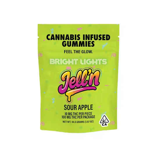 Bright Lights - Bright Lights Jell'n Gummies Sour Apple Main Image