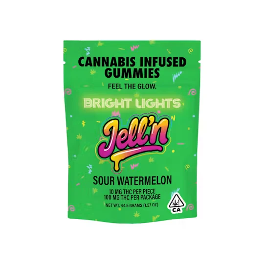 Bright Lights - Bright Lights Jell'n Gummies Sour Watermelon Main Image