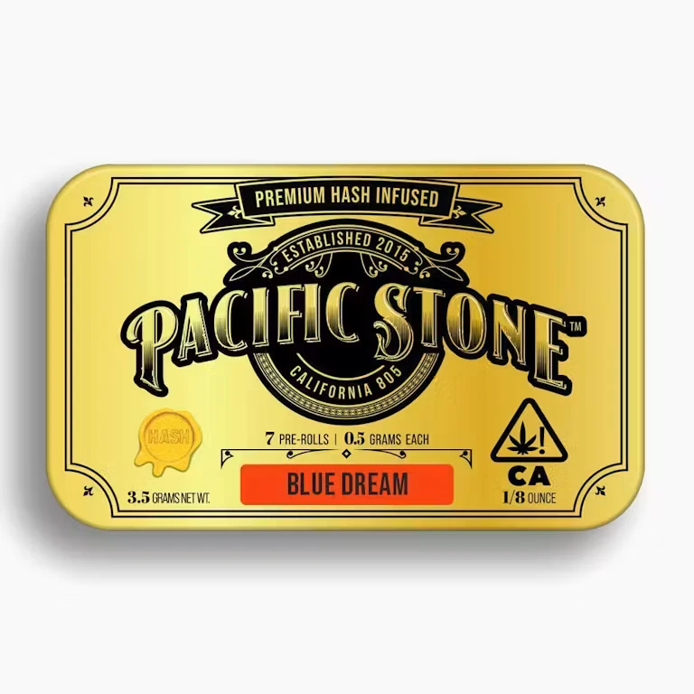 Pacific Stone - [Pacific Stone] Hash Infused Pre-roll 7pk - 3.5g - Blue Dream (S) Main Image