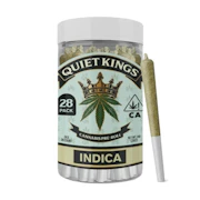14g Platinum Purple Kush (Greenhouse) Pre-Roll Pack (.5g - 28 pack) - Quiet Kings