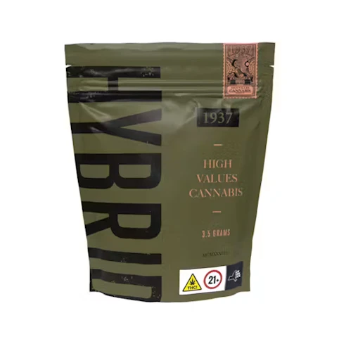 1937 - Pineapple Chunk -Hybrid- 26.8% THC| 3.5g Mixed Buds (Flower) | 1937 Cannabis - Y7  Front