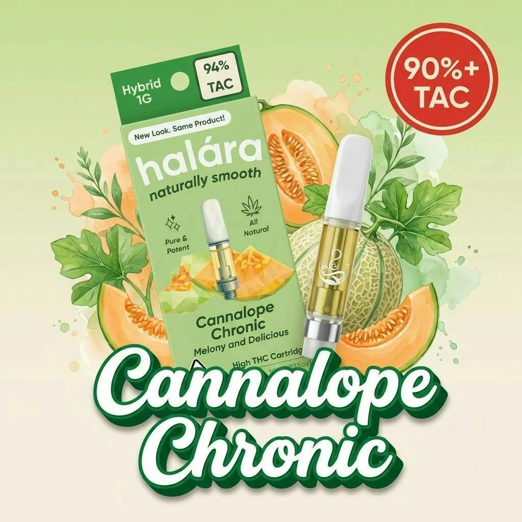 Halara - 1g Cannalope Chronic High THC / 510 Cartridge / Halara Main Image