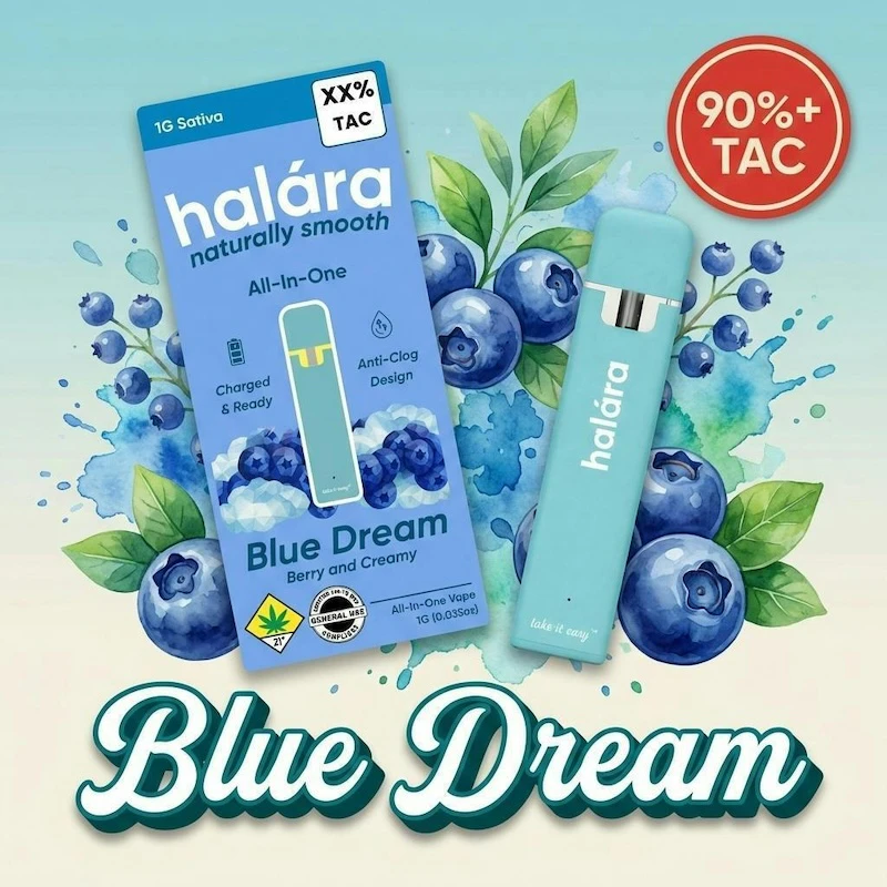 Halara - AIO - Blue Dream - 1g (S) - Halara Main Image