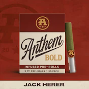 Anthem - Jack Herer - 5 x .5g - Infused Preroll